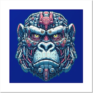 Mecha Apes S01 D83 Posters and Art